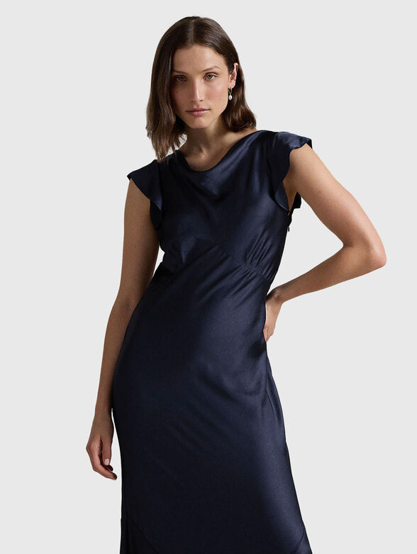 Maxi satin dress - 3