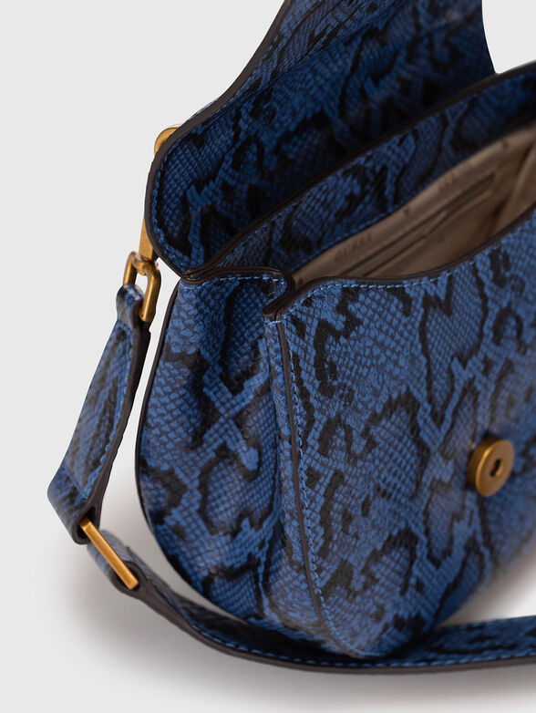 Crossbody bag with animal print - 6