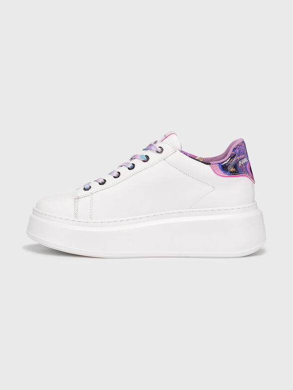 ANAKAPRI sneakers with purple accents - 4