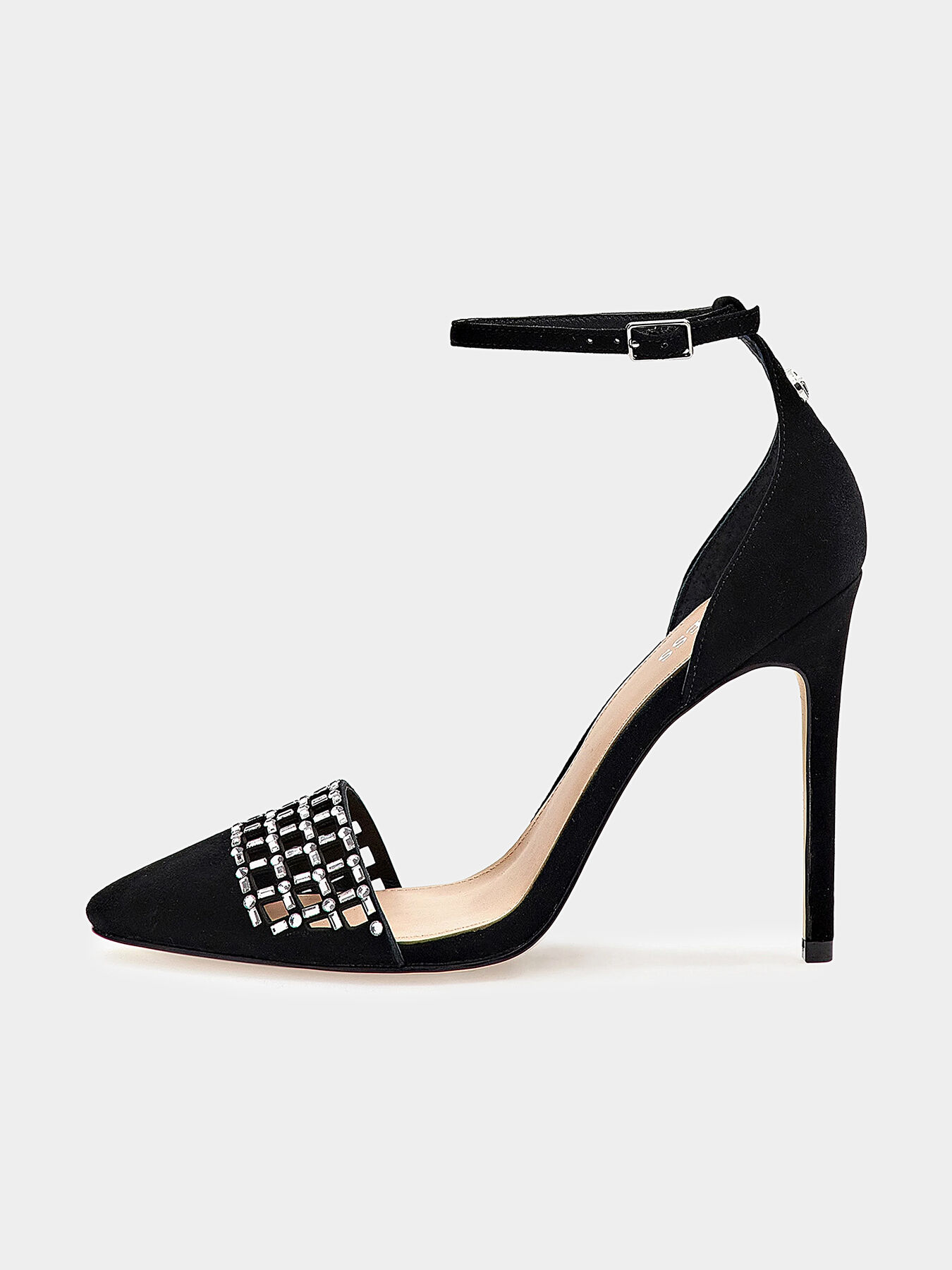 RENATE suede shoes with rhinestones brand GUESS