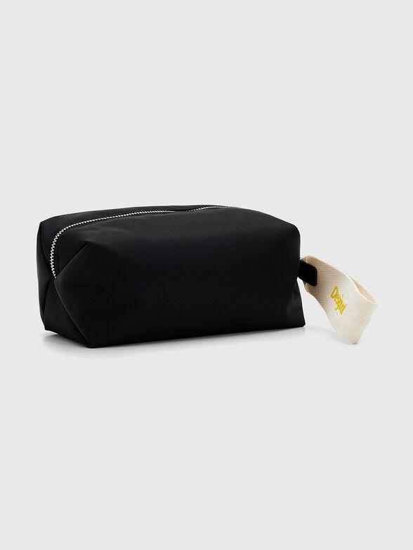 Zipper pouch in black  - 2
