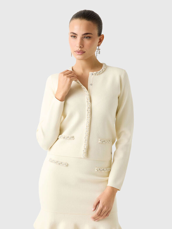 RAINA cardigan with decorations - 1