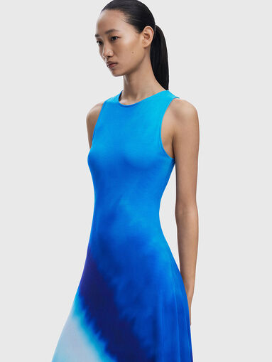 ORBIT midi dress with oval neckline - 5