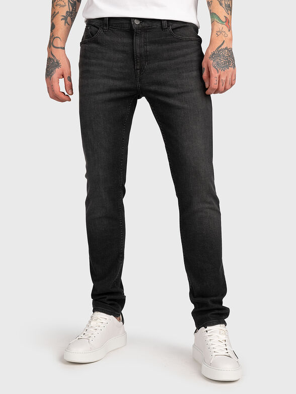 Black slim jeans - 1