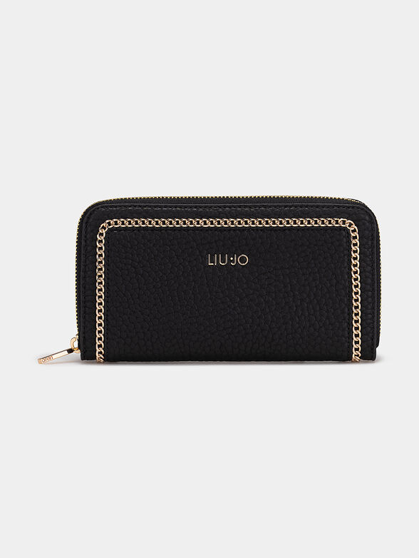 Large wallet with logo detail - 1
