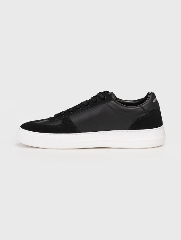 T/KAP M'GRAM leather sneakers with logo details - 4