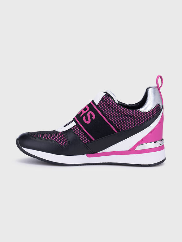MAVEN slip on sneakers with multicolor accents - 4
