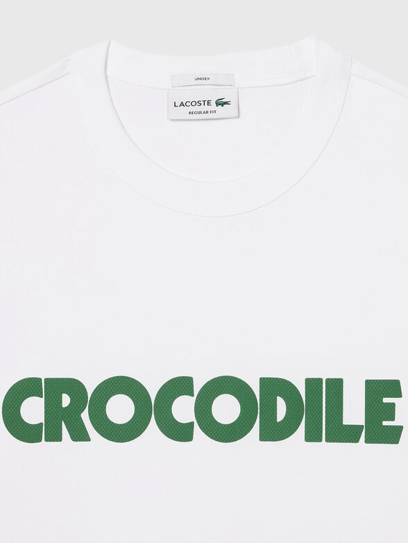 Cotton T-shirt with contrasting logo - 2