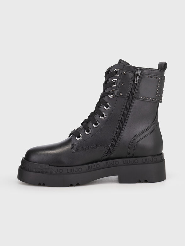 LOVE 42 leather boots - 3