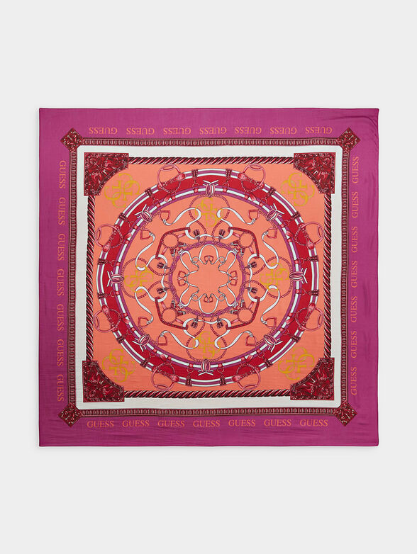 Scarf with print - 2