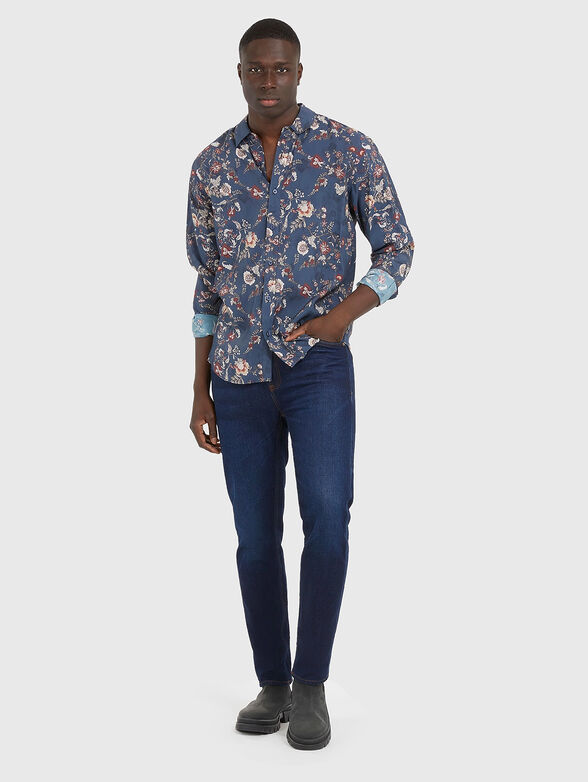 Shirt with monogram print - 2