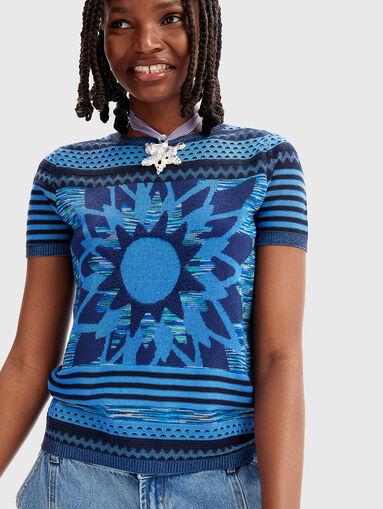 CAPOTE knitted T-shirt - 4