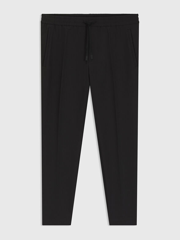 Trousers with elastic waist - 1