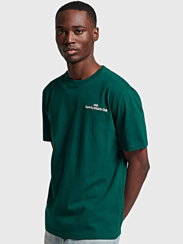 CODE ATHLETIC CLUB T-shirt with embroidery - 1