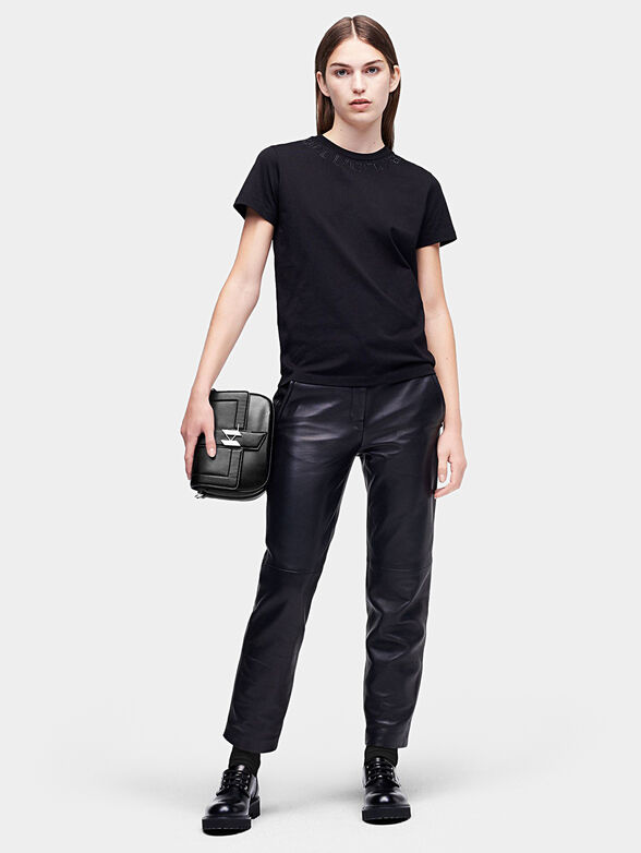 K/Saddle leather shoulder bag - 2