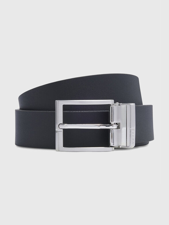 Reversible genuine leather belt - 1
