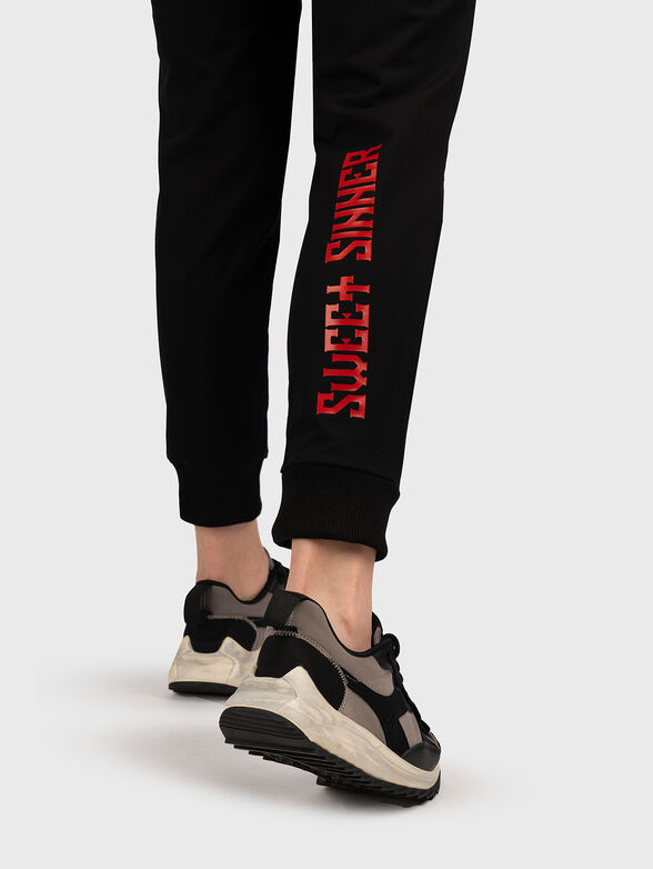 JL010 sports pants with print - 3