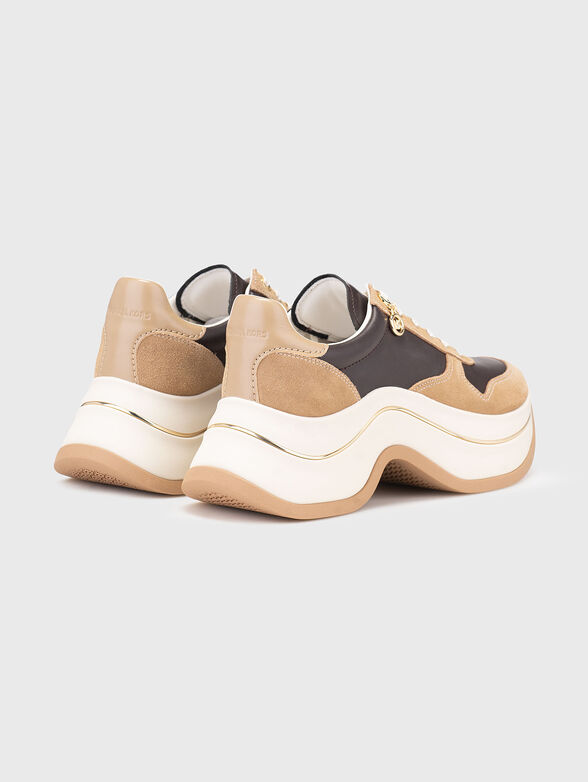 ARLA sports shoes in leather and textile - 3