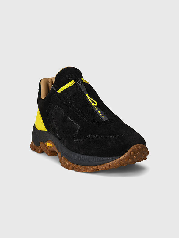 Suede sneakers with contrasting details - 2