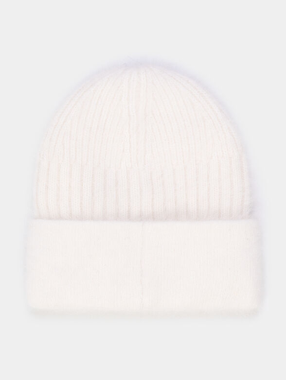 Knitted hat with logo applique  - 2