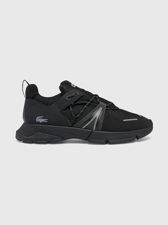  L003 0722 black sports shoes - 1