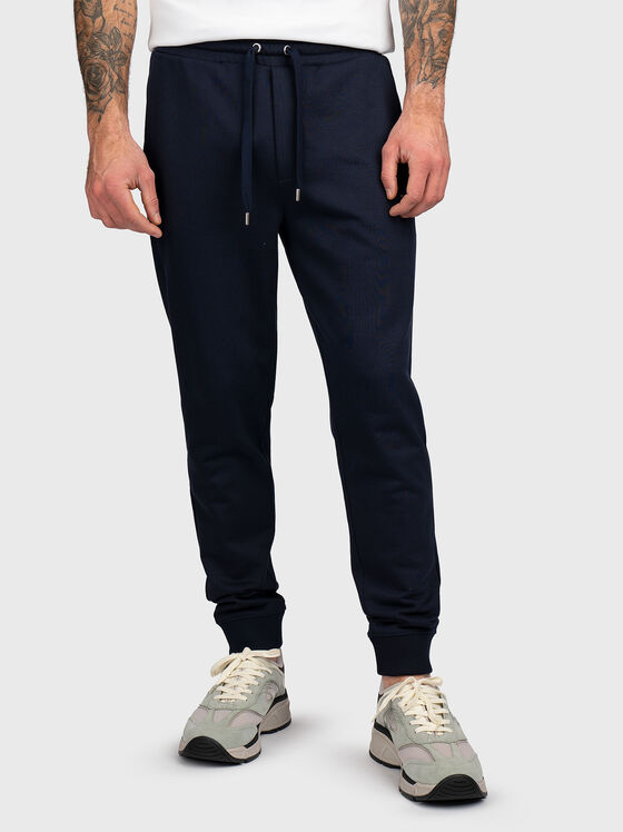 Спортен панталон в тъмносин цвят - 1