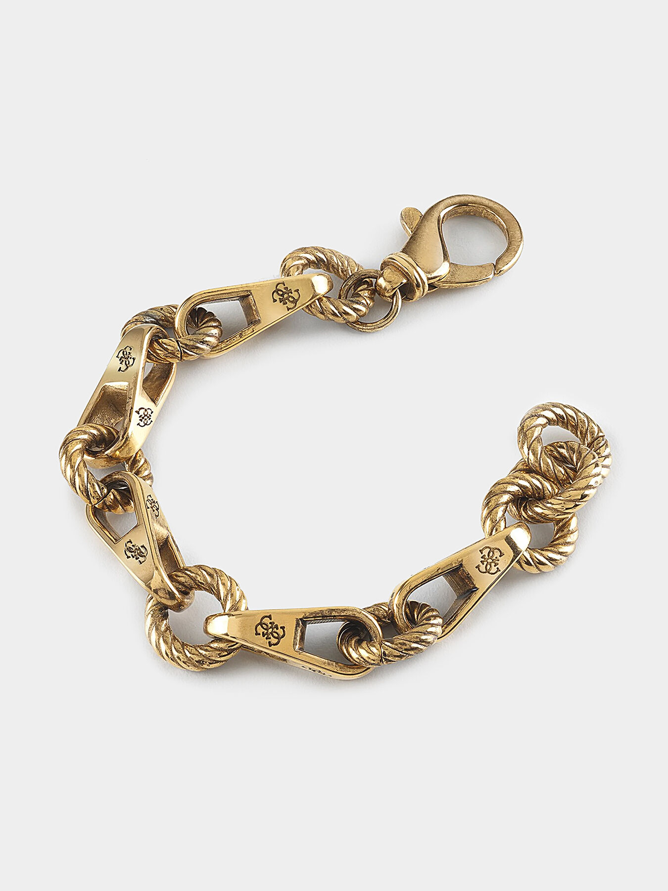 アクセサリーその他 CARNE BOLLENTE Men Jewel Gold SS25JWRL0102 GOLD Bracelet in gold color brand GUESS — Globalbrandsstore.com/en