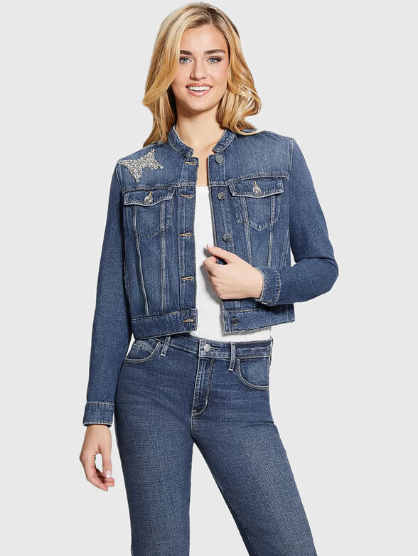 DELYA denim jacket - 1