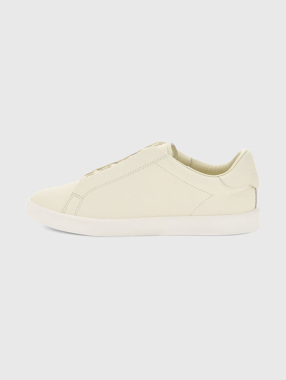 Natural leather sneakers - 1