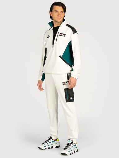 Sweatshirt with logo and contrasting details - 5