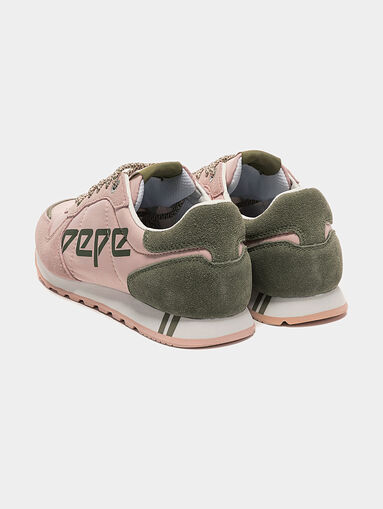 VERONA W LOGO Suede running sneakers - 5