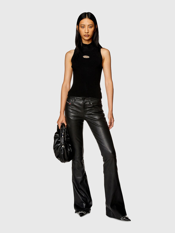 M-ONERVAX black knit top  - 2