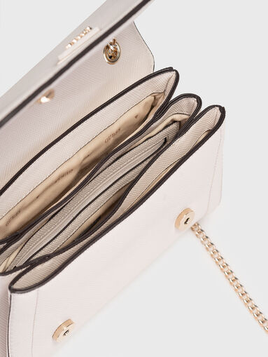 NOELLE saffiano effect crossbody bag  - 5