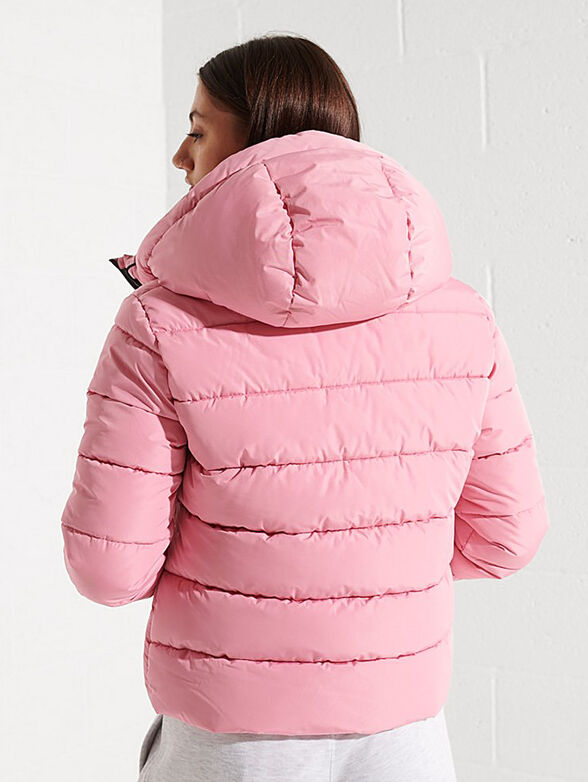 Hooded puffer jacket - 3
