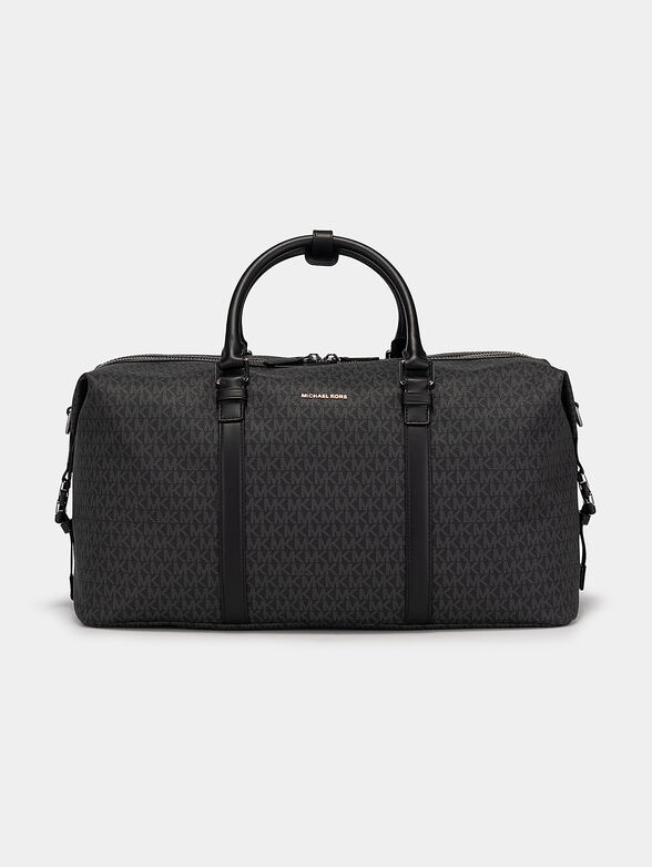 HUDSON weekender bag with monogram logo print - 1