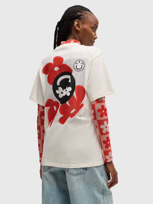 VINTAGE T-shirt with print - 3