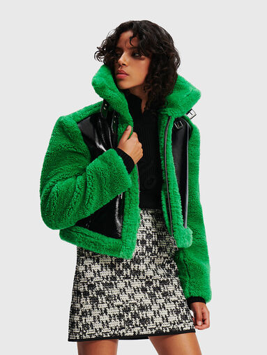 Jacket in green color - 3