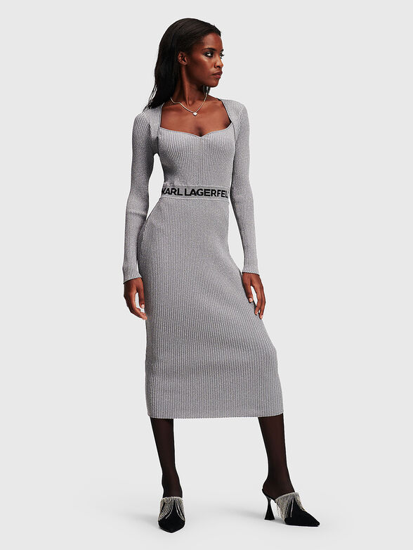 Dress with lurex threads - 4