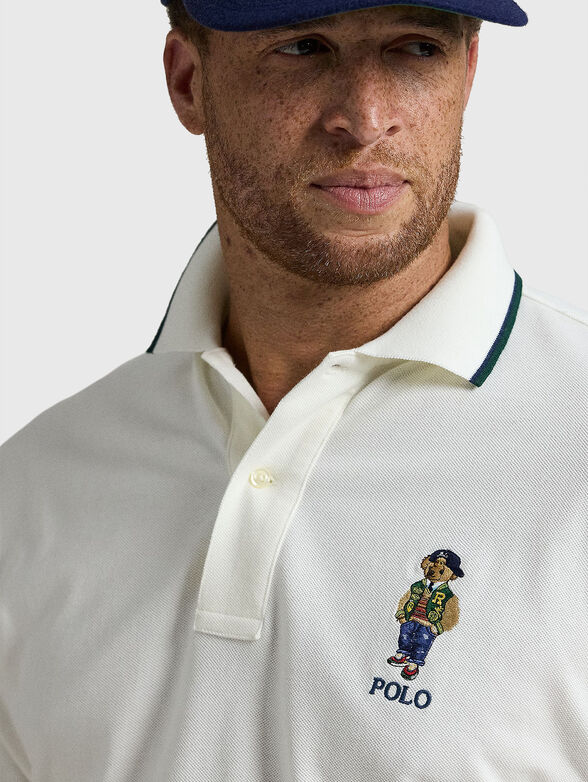 Polo-shirt with embroidered logo - 3