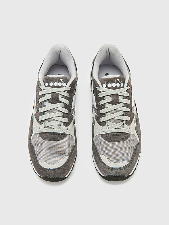 N902 blue sports shoes with contrasting logo - 6