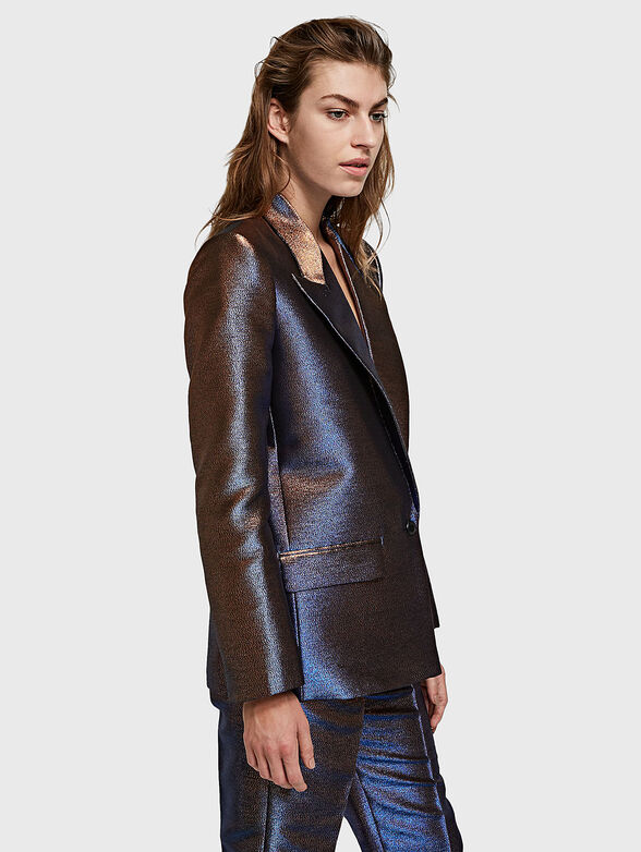 Iridescent blazer - 4