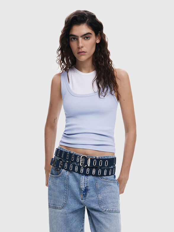 Denim belt - 3