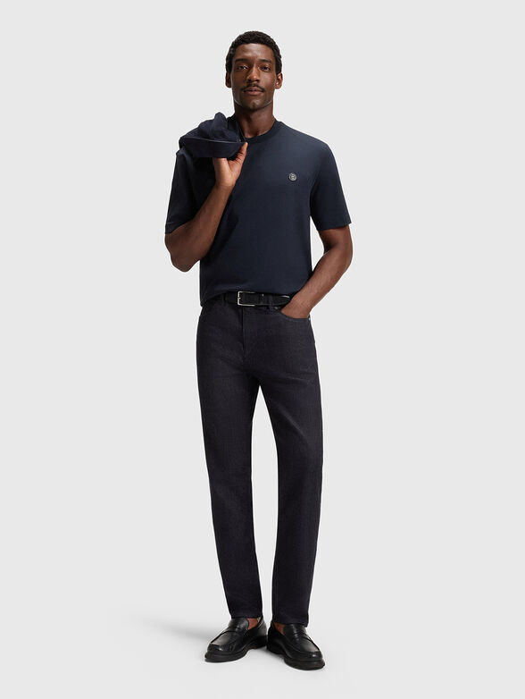Slim wool blend jeans - 4