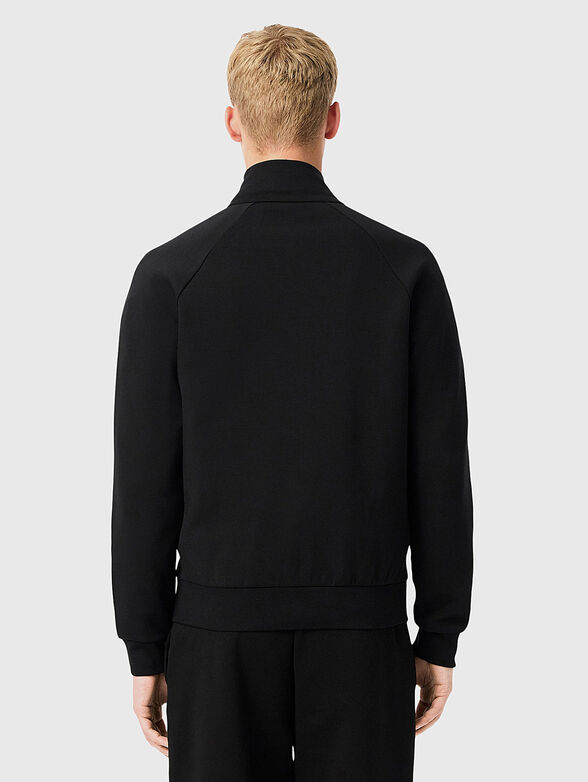 Sweatshirt with zip and logo - 3