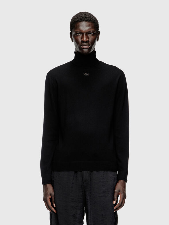 K-VARTA wool sweater with polo collar - 1