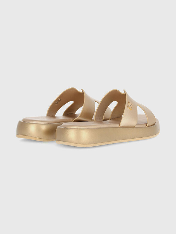 LOTUS golden slippers - 4