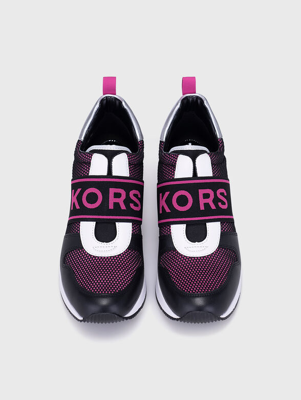 MAVEN slip on sneakers with multicolor accents - 6