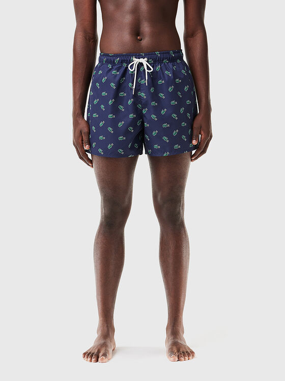 Logo print shorts - 1