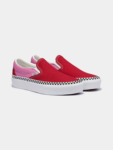 Slip-on red sneakers - 2