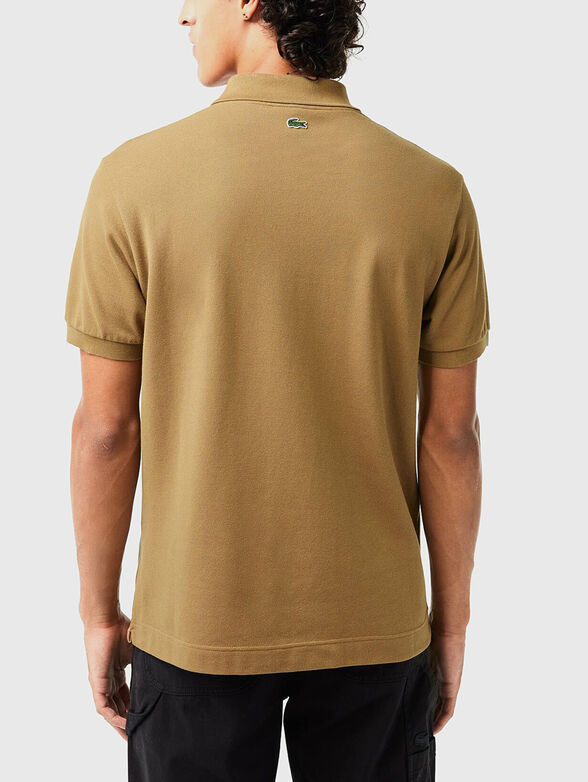 L.12.12 cotton piqu&eacute; badge detail polo shirt - 3